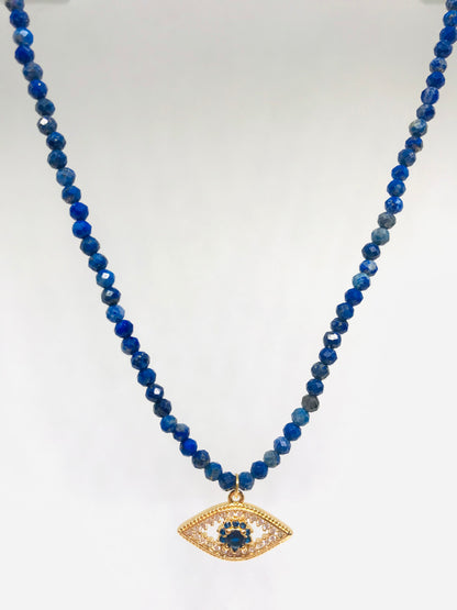 Collier Œil Lapis-lazuli