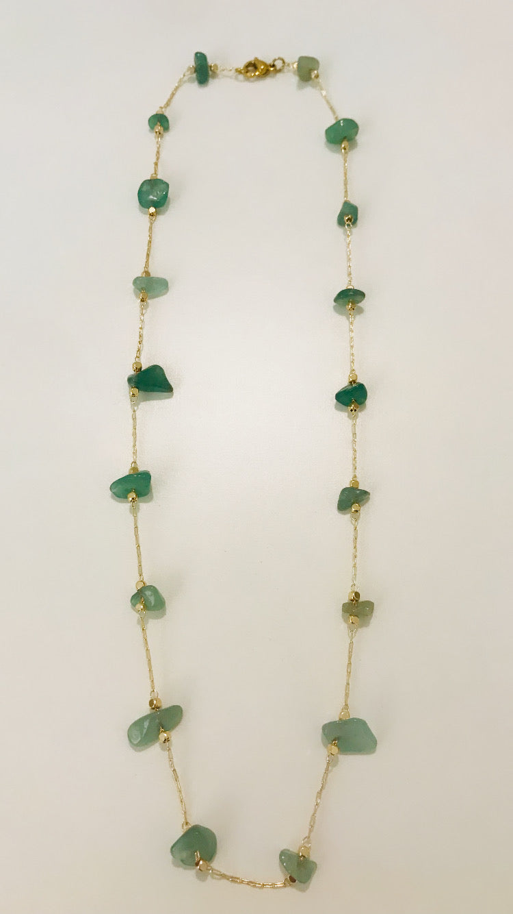 Collier court Jade